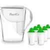Wasserfilter Fashion Weiß Inkl. 6 Alkaline Filterkartuschen