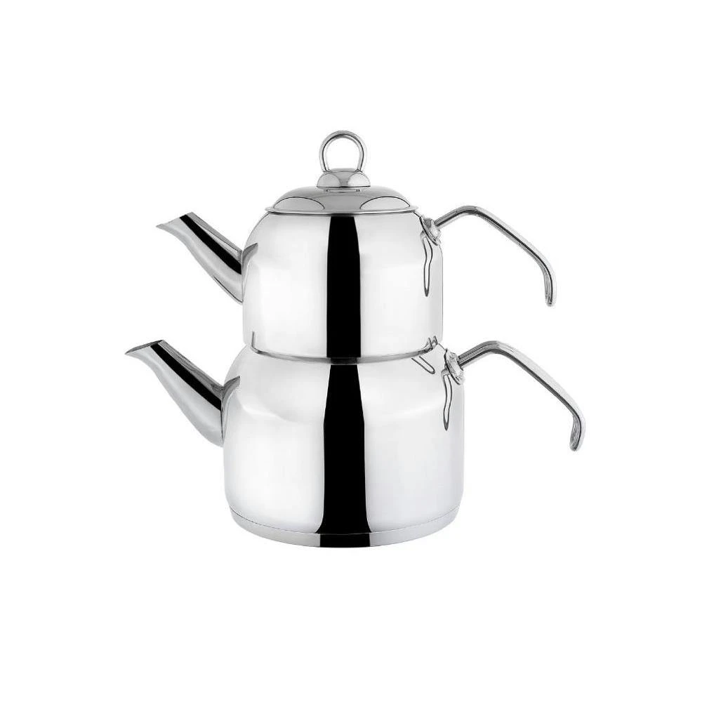 VIVIANA ASEL Teekannen-Set Größe XL Rostfreier Edelstahl 3fache Triplex-Kapselsohle Ergonomische Griffe Spülmaschinenfest 6 VIVIANA ASEL Teekannen-Set Größe XL Rostfreier Edelstahl 3fache Triplex-Kapselsohle Ergonomische Griffe Spülmaschinenfest – Bild 6