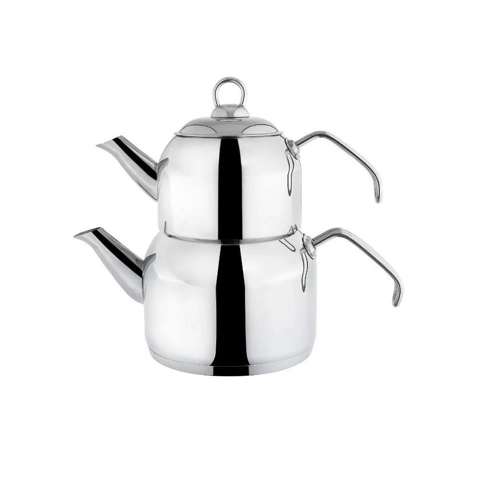 VIVIANA DELUX Teekannen-Set Größe S, Für Viele Herdtypen, Rostfrei, Ergonomisch 2 VIVIANA DELUX Teekannen-Set Größe S, Für Viele Herdtypen, Rostfrei, Ergonomisch – Bild 2