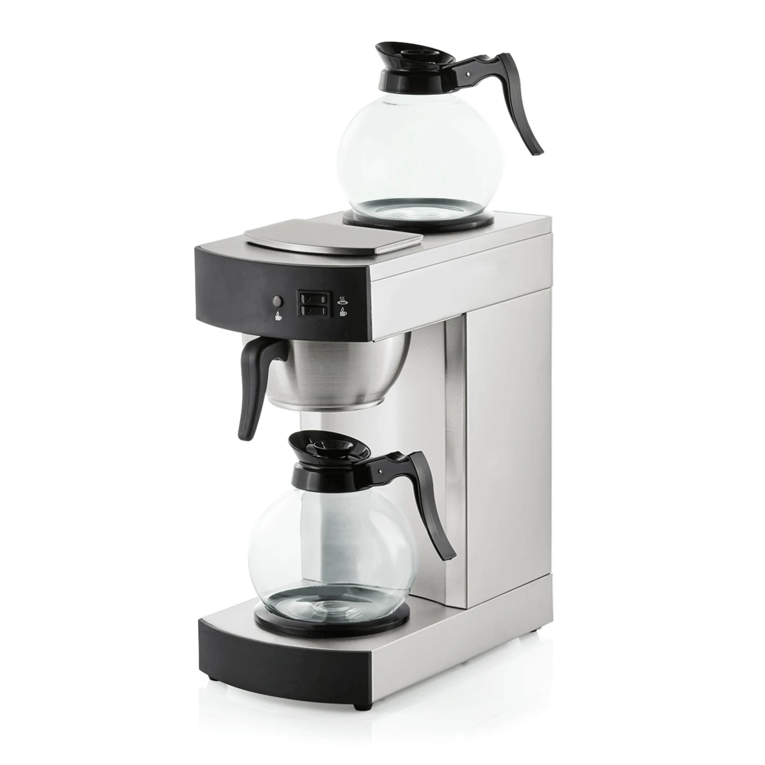 WAS Germany - Kaffeemaschine Mit Pumpkanne, 2,2 Ltr., 36 X 19,5 X 52,5 Cm, Chromnickelstahl (2600220) 2 WAS Germany - Kaffeemaschine Mit Pumpkanne, 2,2 Ltr., 36 X 19,5 X 52,5 Cm, Chromnickelstahl (2600220) – Bild 2