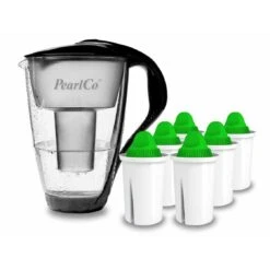 Glas-Wasserfilter Weiß Inkl. 6 Alkaline Filterkartuschen -Kaffeegenuss Deutschland Verkaufs-Shop 42a87663 c536 4895 9eb3 599d1e1c9c5d 1