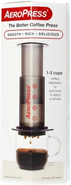 AeroPress Go Coffee Maker Kaffeebereiter, Inkl. 350 Filtern -Kaffeegenuss Deutschland Verkaufs-Shop 46a3a13c 0730 48ee b748 b84c3e27547f 1