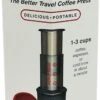 AeroPress Go Coffee Maker Kaffeebereiter, Inkl. 350 Filtern