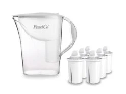 Wasserfilter Standard Weiß Inkl. 6 Universal Filterkartuschen