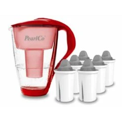 Glas-Wasserfilter Rot Inkl. 3 Protect+ Filterkartuschen -Kaffeegenuss Deutschland Verkaufs-Shop 6dab26a9 e3e8 46dc ad87 11a6cf2fa690 1