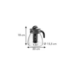 Tescoma Teekanne Glas Mit Teesieb Rot Kaffeekanne Teebereiter Teekessel 1,5 L -Kaffeegenuss Deutschland Verkaufs-Shop 6f9b27cd 2394 4b96 9bb1 d7019da2ac05