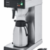 METRO Professional Kaffeemaschine GCT2001, Edelstahl, 21.5x41.5x52 Cm, 2.3L (Wassertank), Mit Thermoskanne, Temperaturbereich: 30-98°C, Silber