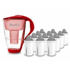 Glas-Wasserfilter Rot Inkl. 3 Protect+ Filterkartuschen -Kaffeegenuss Deutschland Verkaufs-Shop 953c894c 38d5 4391 892f 2081c4fc5d9f