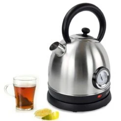 LENTZ Edelstahl Wasserkocher 1,8 Liter 1800W Teekocher In Silber,Schwarz -Kaffeegenuss Deutschland Verkaufs-Shop e763098c 0e50 43ff 8a44 a40bef6c400c