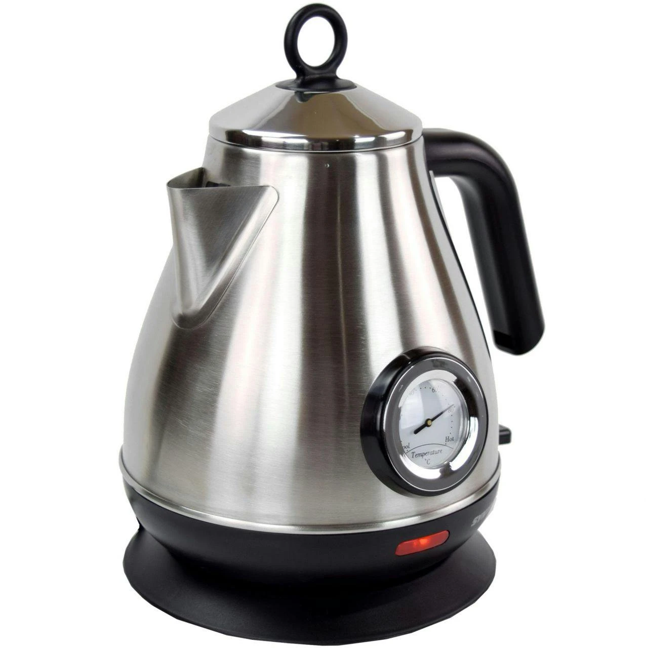 Schäfer Wasserkocher EDS 1,7 Liter 2200 W Wasserkessel Teekocher Edelstahl 360 Grad, Weiß/Schwarz 3 Schäfer Wasserkocher EDS 1,7 Liter 2200 W Wasserkessel Teekocher Edelstahl 360 Grad, Weiß/Schwarz – Bild 3